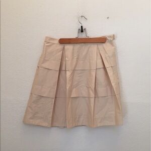 J.CREW Cotton sateen gâteau skirt